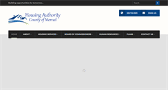 Desktop Screenshot of merced-pha.com